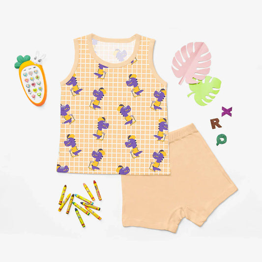 Top & Shorts Set - Babysaurus