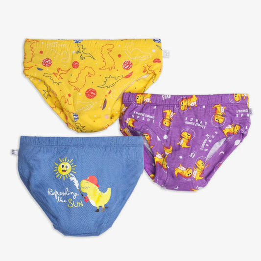 Unisex Toddler Briefs -3 Pack (Finding Dino 2.0)