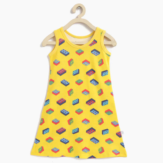 A-line Dress - Lego Pop - 1-2 years