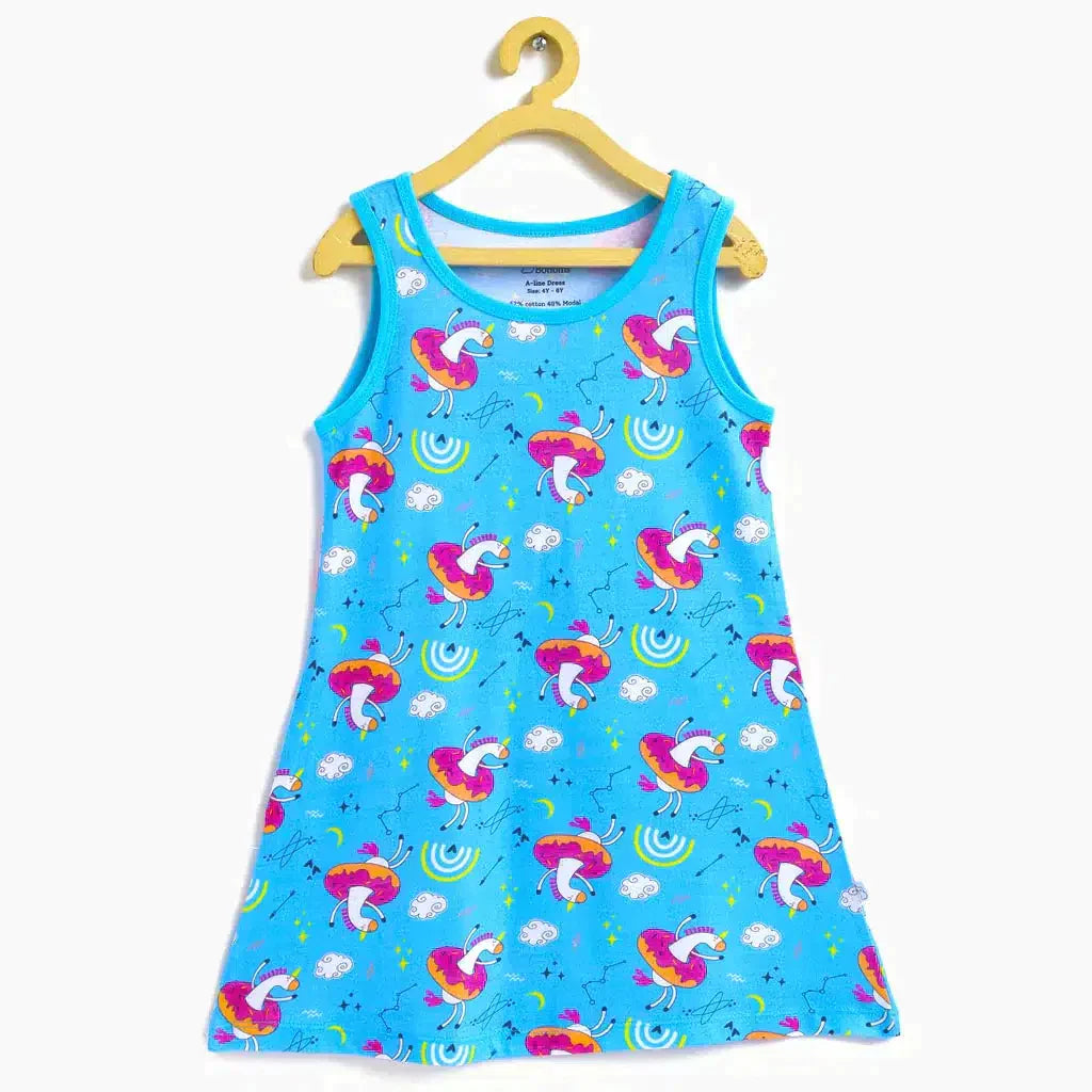 A-line Dress - Dancing Dreams - 1-2 years