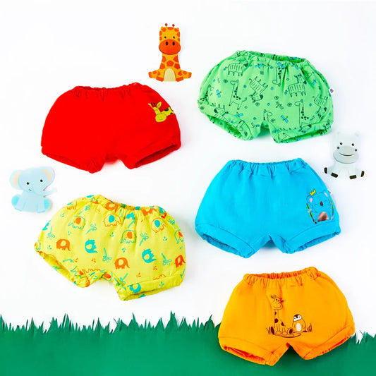 Basic Kids Bloomer Assorted-5 Pack with Stitch Issue (No Print Choice)