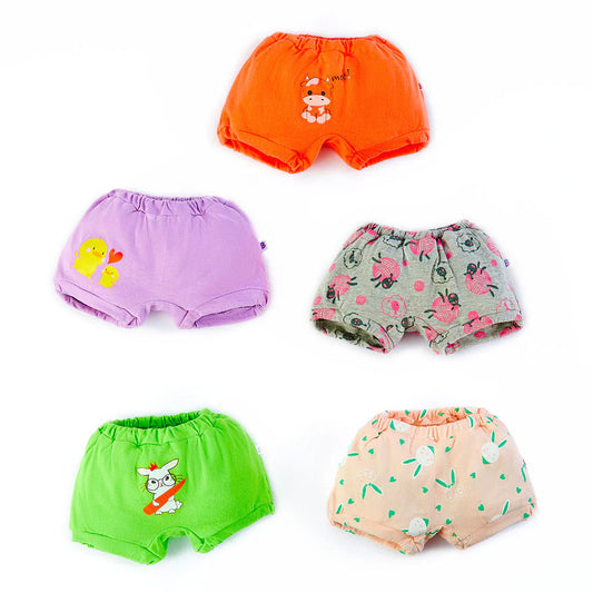 Basic Kids Bloomer Assorted-5 Pack with Stitch Issue (No Print Choice)