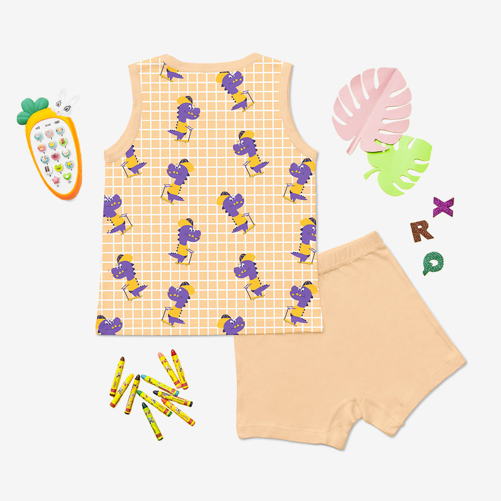 Top & Shorts Set - Babysaurus