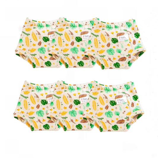 Padded Underwear Pack of 6-Fish