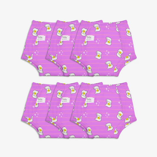 Padded Underwear Pack of 6-Bummy Star