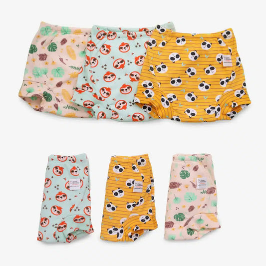 Padded Underwear Pack of 6-Jungle Jam