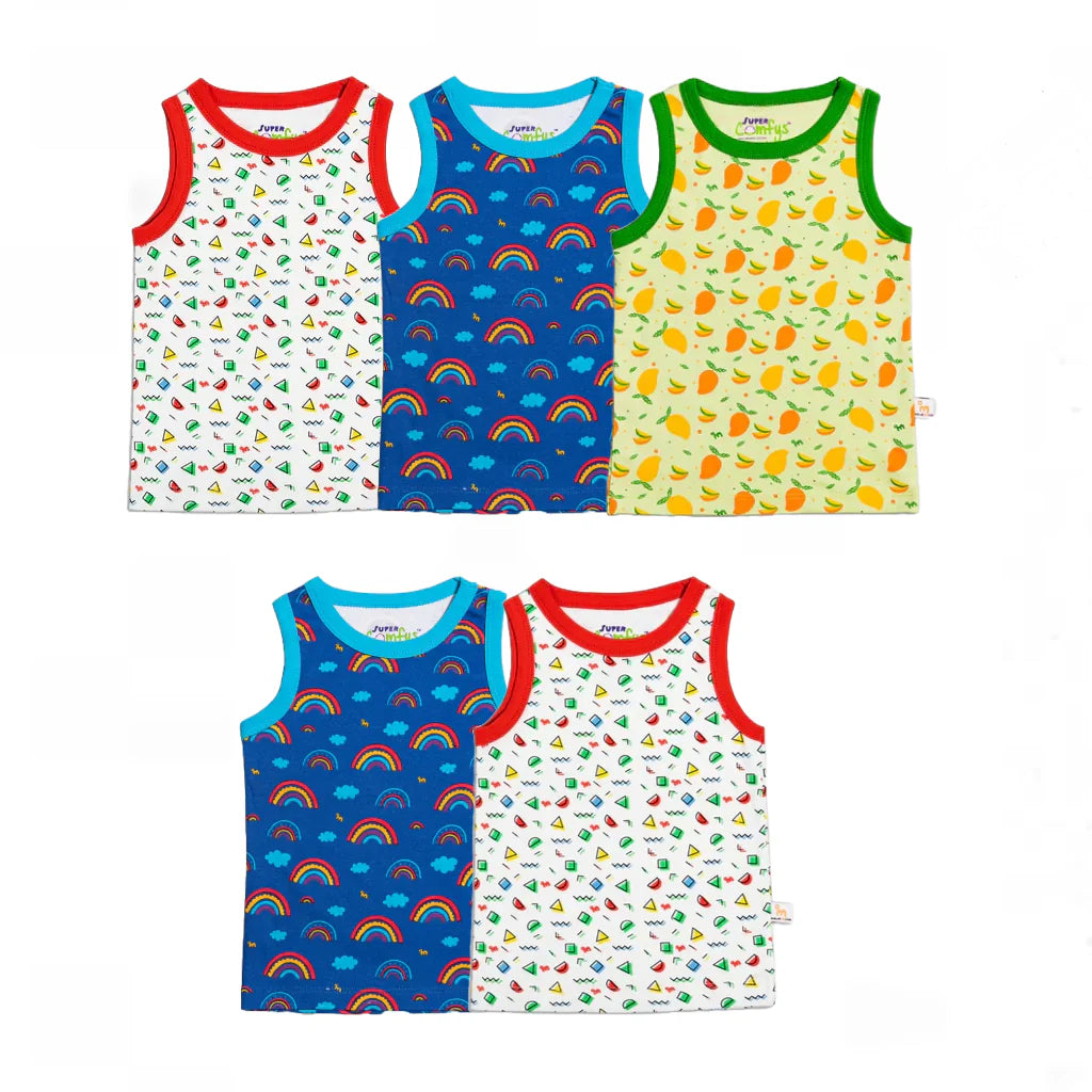 Only Tops-5 Pack Assorted (with Dirt Marks)(No Print choice)