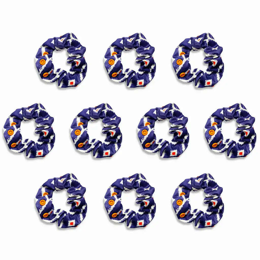 Scrunchie Pack of 10 with Stitch Defect (No Print choice)