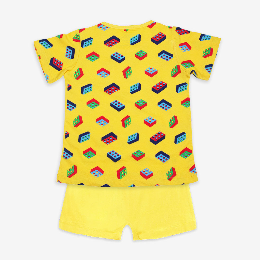 Short Sleeve Top & Shorts Set - Lego Pop