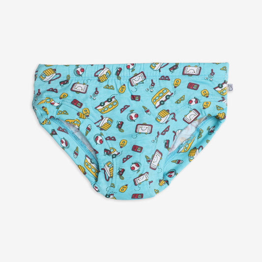 Unisex Toddler Briefs -3 Pack (Travel Tales)