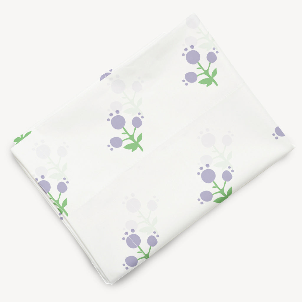 Purple Pods - Mulmul Swaddle Single